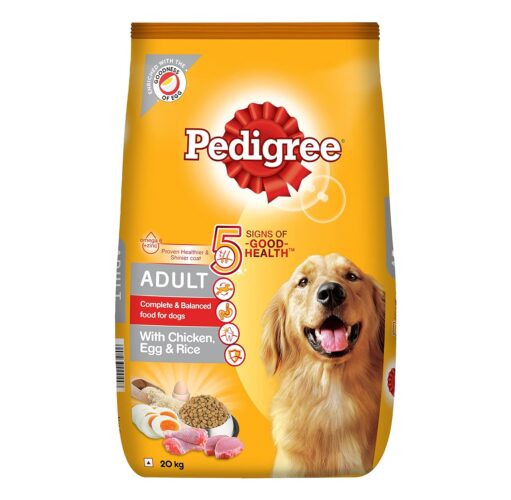 You are currently viewing Pedigree Adult Dry Dog Food – Chicken, Egg & Rice (20 kg) | Honest Review for Dog Owners